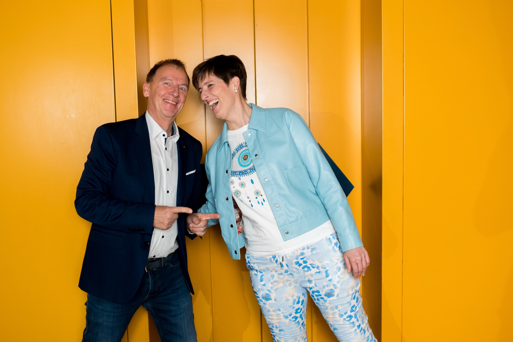 Bernhard M. Uka und Andrea Mahl