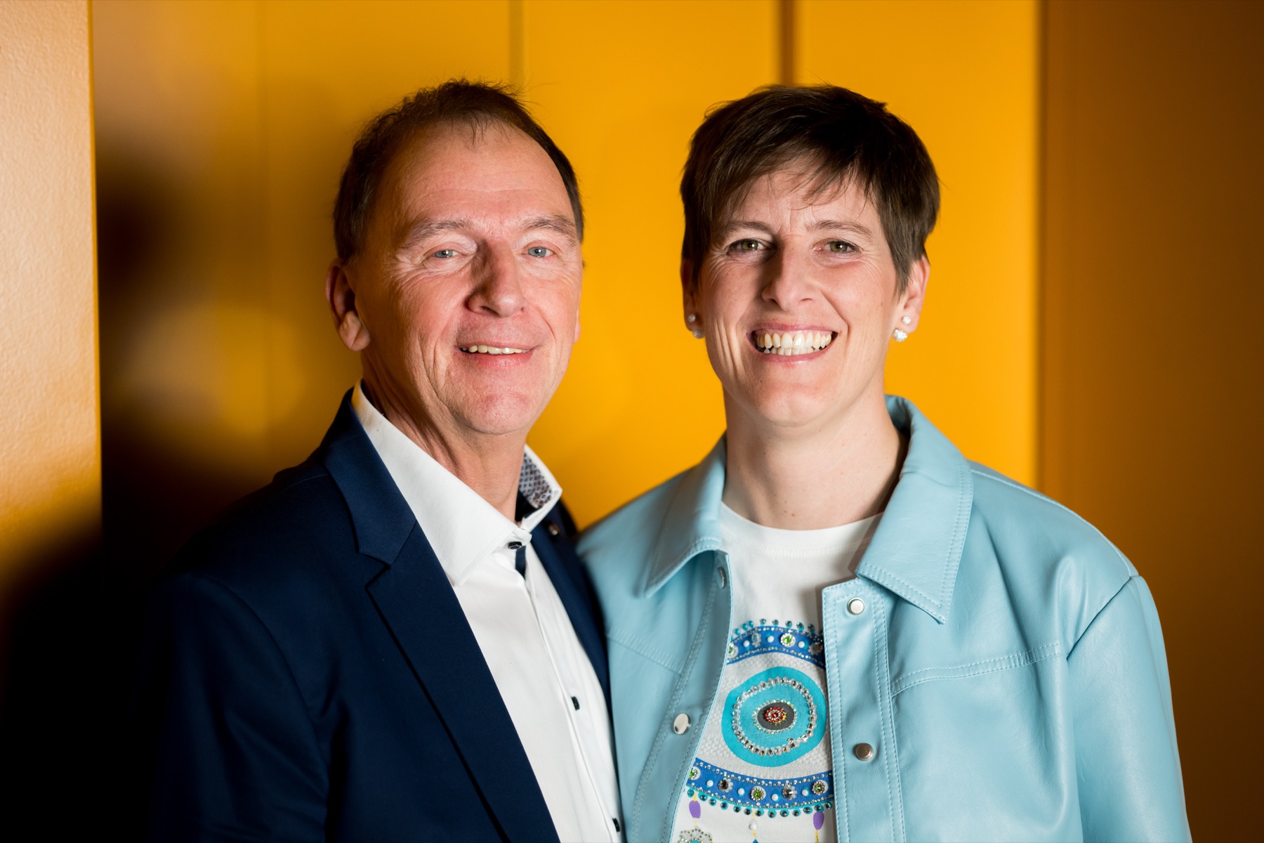 Bernhard M. Uka und Andrea Mahl